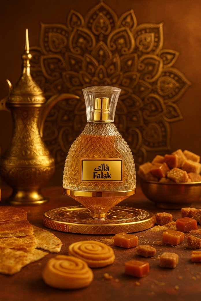 Nusuk Falak czyli karmelowe ciasteczka z toffi luksusowy flakon 100ml